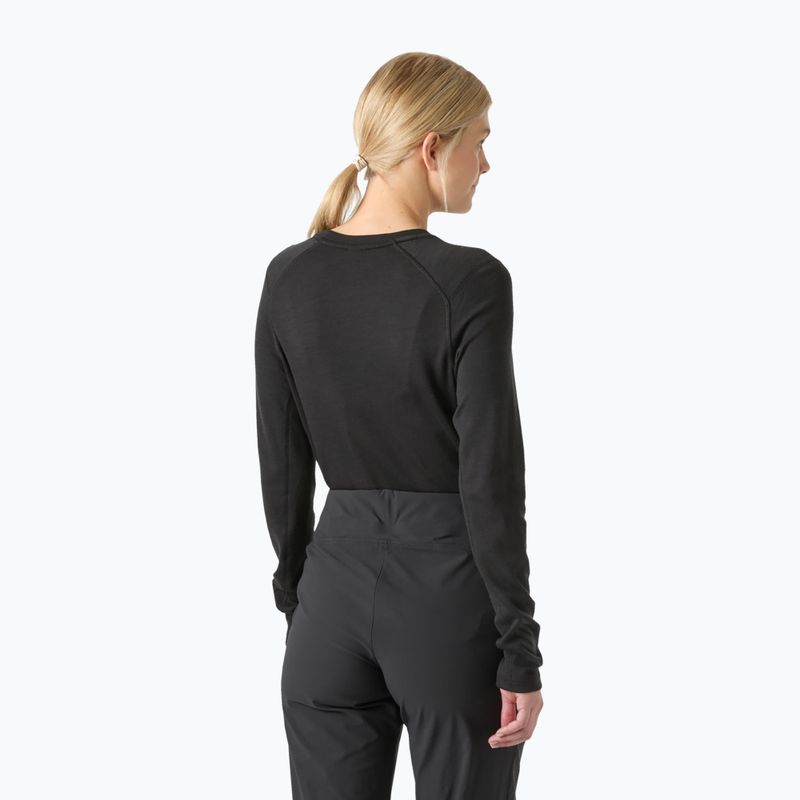 Felpa termica donna Helly Hansen Lifa Merino Midweight black 2