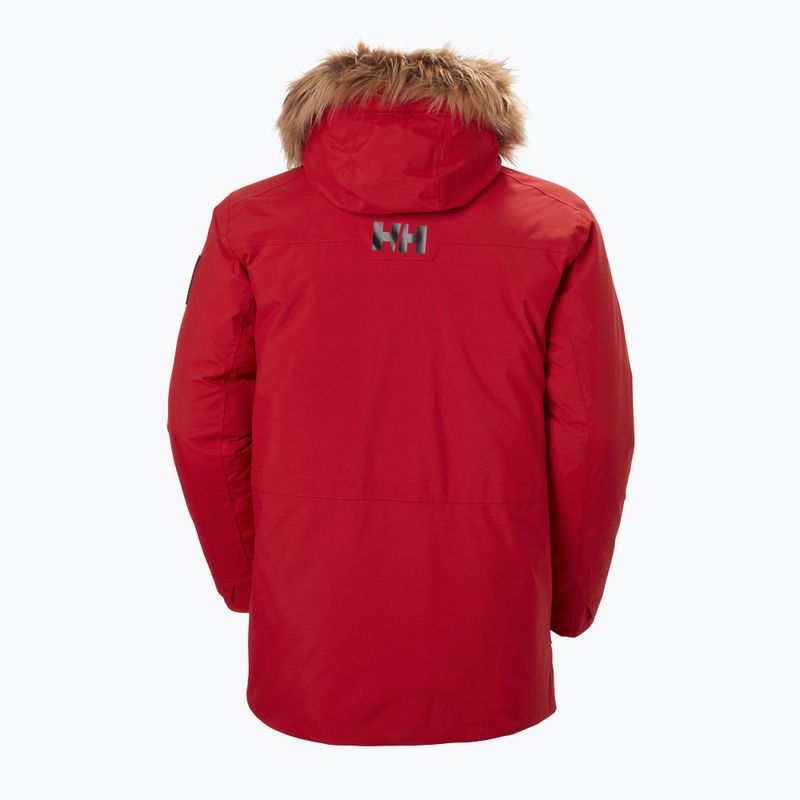 Giacca invernale da uomo Helly Hansen Nordsjo Parka rosso 8