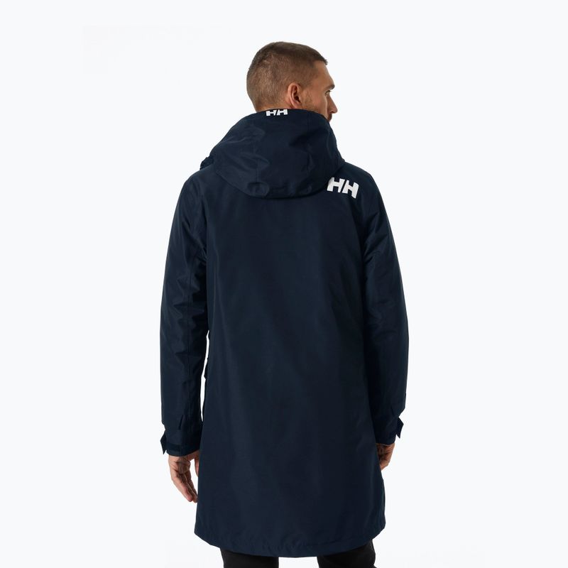 Giacca da pioggia Helly Hansen Rigging Coat uomo navy 2