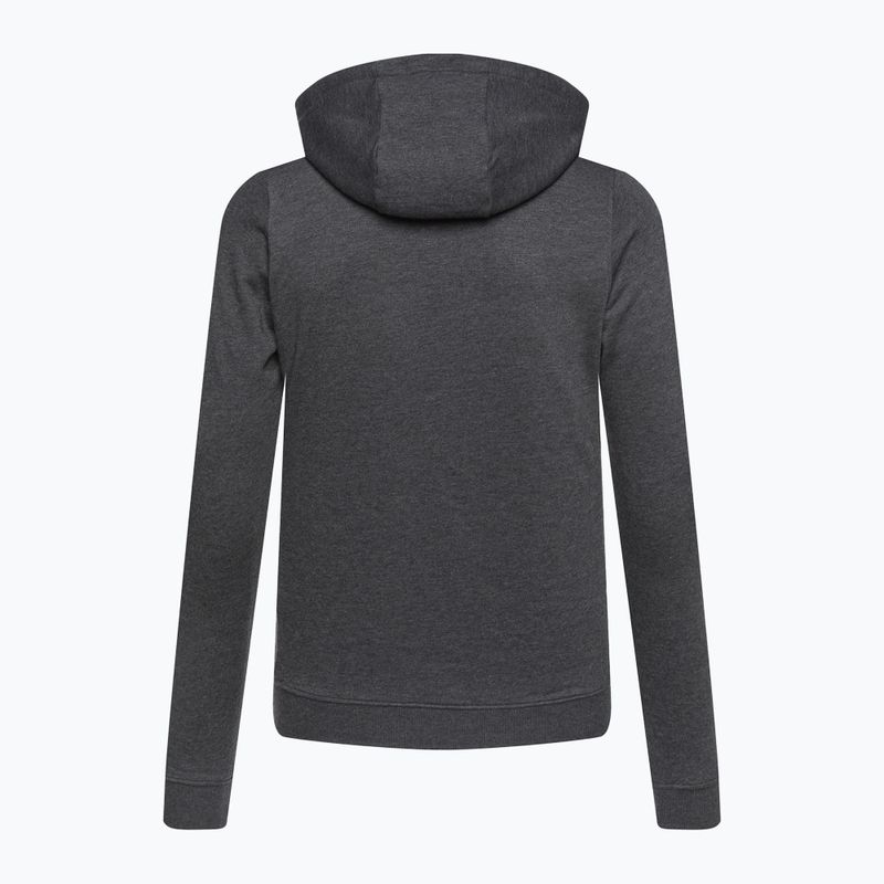 Felpa con cappuccio Helly Hansen F2F in cotone organico da uomo ebano melange 2