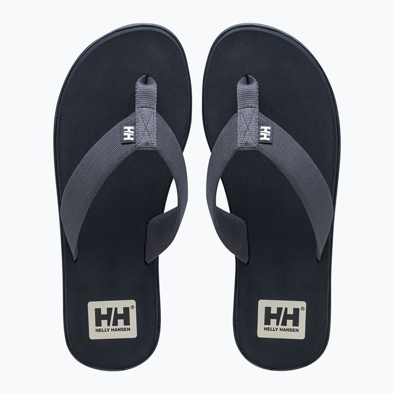 Infradito Helly Hansen Logo da uomo blu/bianco sporco 13