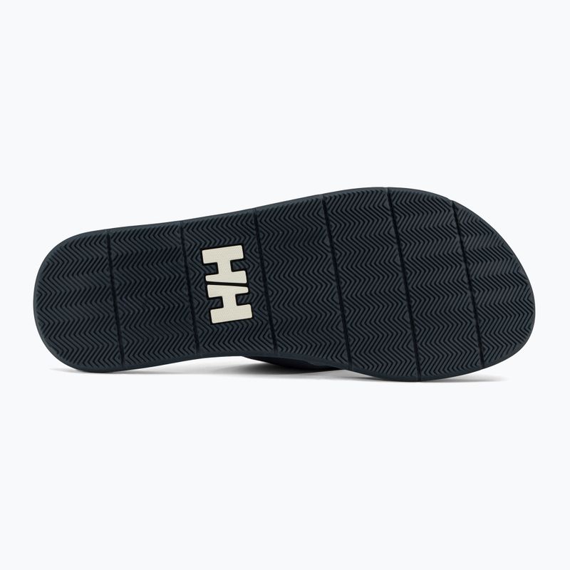 Infradito Helly Hansen Logo da uomo blu/bianco sporco 5