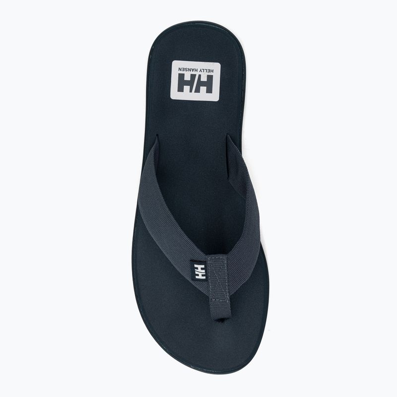 Infradito Helly Hansen Logo da uomo blu/bianco sporco 6