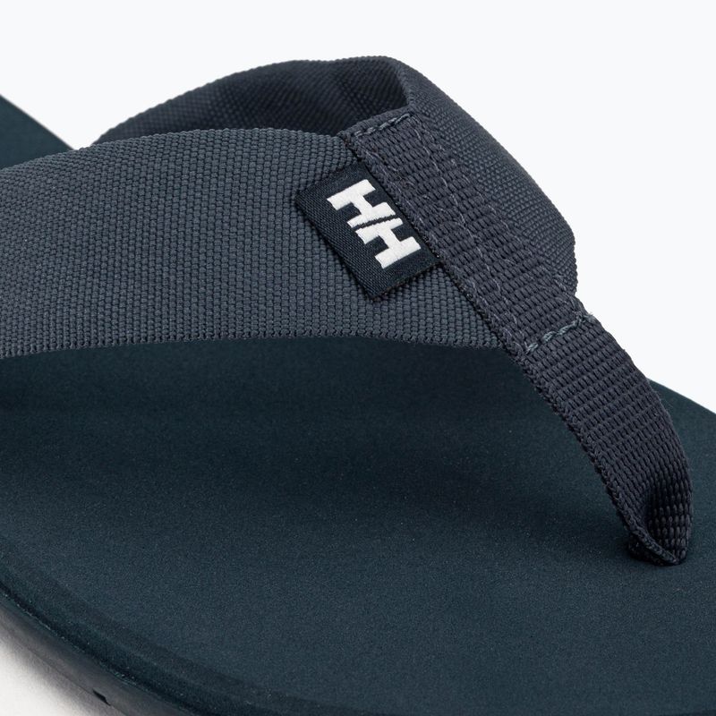 Infradito Helly Hansen Logo da uomo blu/bianco sporco 7