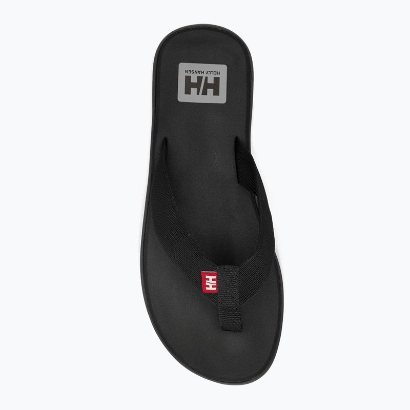 Infradito Helly Hansen Logo uomo nero/ebano/nuova luce 6