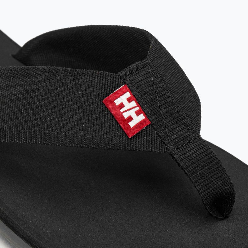 Infradito Helly Hansen Logo uomo nero/ebano/nuova luce 7