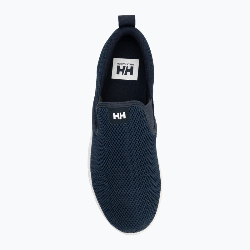 Helly Hansen scarpe nautiche da uomo Ahiga Slip-On navy / bianco sporco 5