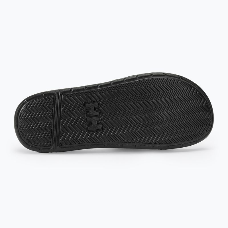 Ciabatte da uomo Helly Hansen H/H Slides nero/gunmetal 4