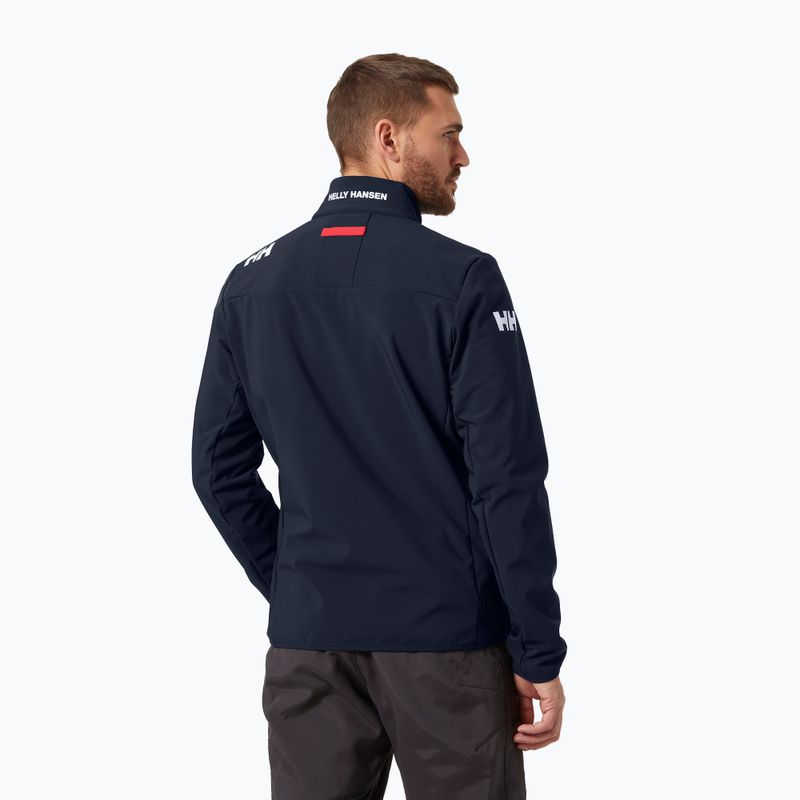 Giacca da vela da uomo Helly Hansen Crew Softshell 2.0 navy 2