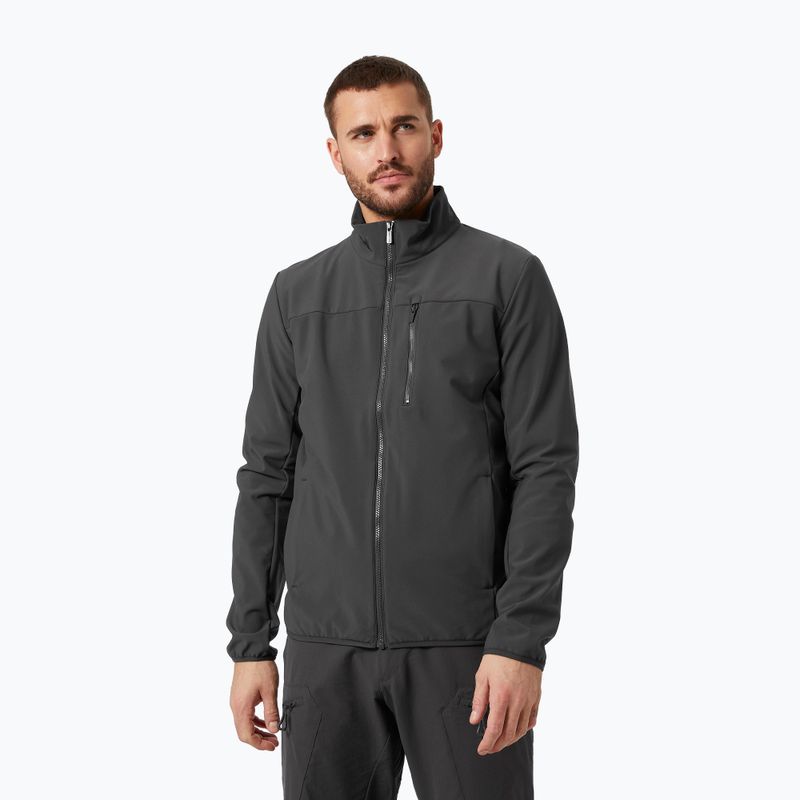 Giacca da vela Helly Hansen Crew Softshell 2.0 uomo ebano