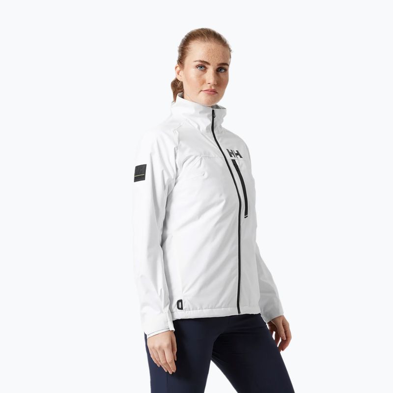 Giacca da vela donna Helly Hansen Hp Racing Lifaloft bianco