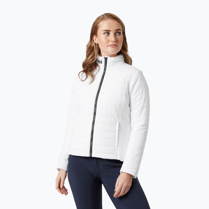 Giacca da vela da donna Helly Hansen Crew Insulator 2.0 bianco