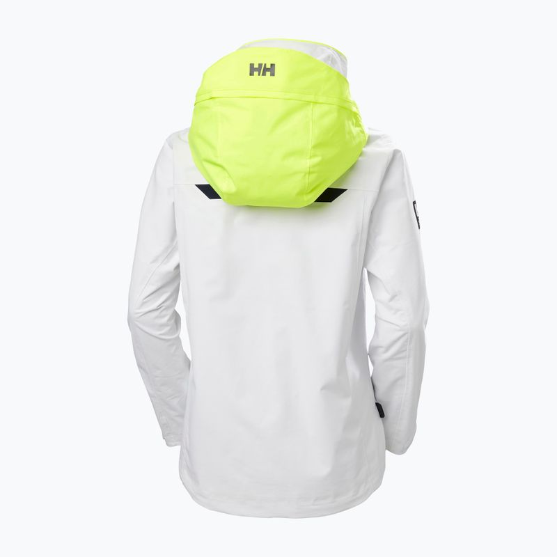 Giacca da vela donna Helly Hansen W Salt Navigator bianco 9