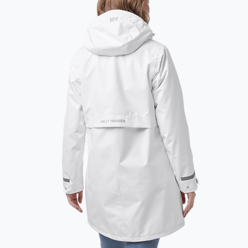 Helly Hansen impermeabile da donna Lisburn Raincoat bianco 2