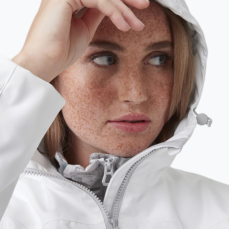 Helly Hansen impermeabile da donna Lisburn Raincoat bianco 3