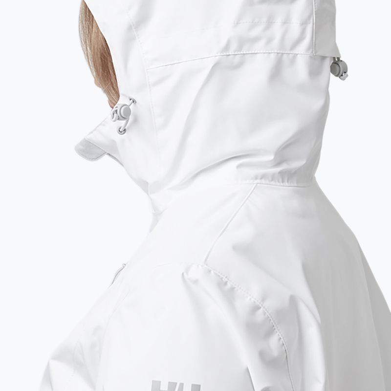 Helly Hansen impermeabile da donna Lisburn Raincoat bianco 4