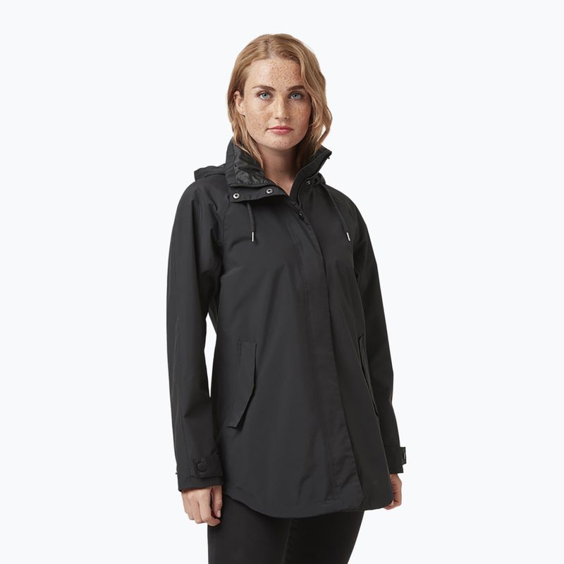 Helly Hansen impermeabile Valentia donna nero