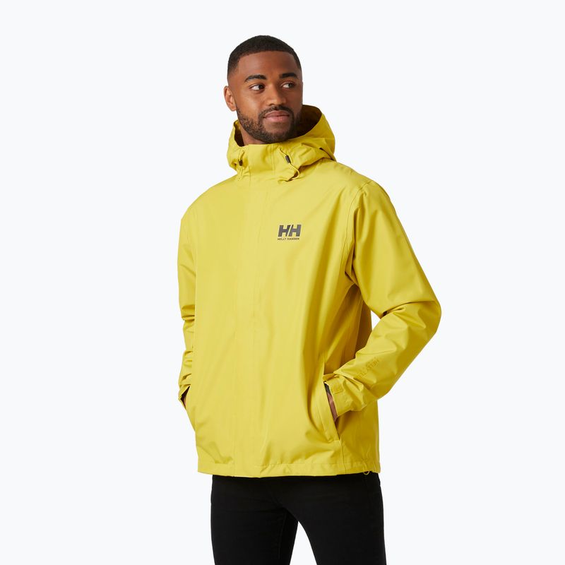 Giacca antipioggia uomo Helly Hansen Seven J warm olive