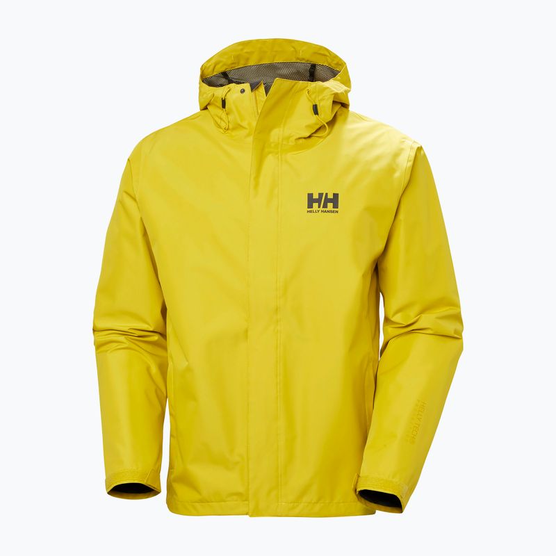 Giacca antipioggia uomo Helly Hansen Seven J warm olive 6