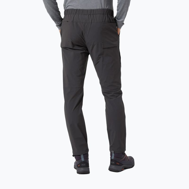 Pantaloni da trekking Helly Hansen da uomo Campfire 2.0 ebano 2