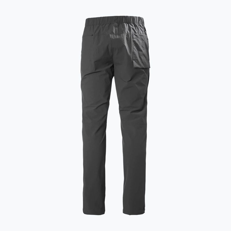 Pantaloni da trekking Helly Hansen da uomo Campfire 2.0 ebano 6