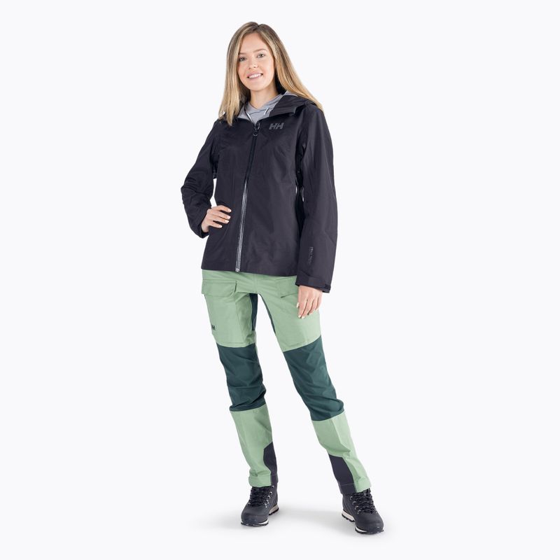 Giacca da pioggia Helly Hansen da donna Verglas 3L Shell nero 7