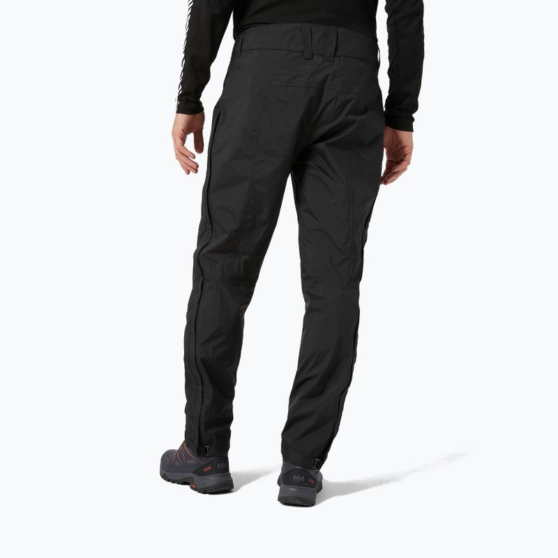 Pantaloni a membrana Helly Hansen da uomo Verglas 3L Shell nero 2
