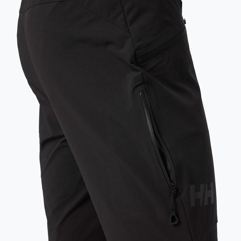 Pantaloni softshell da uomo Helly Hansen Rask Light Softshell nero 5