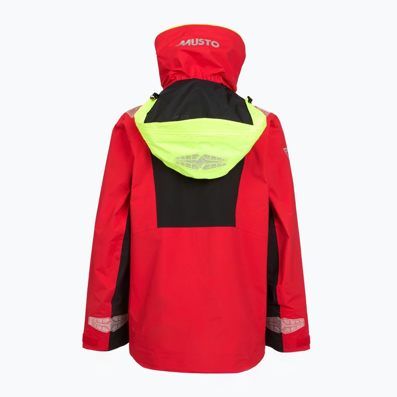 Musto BR2 Offshore 2.0 giacca da vela da uomo rosso vero 7