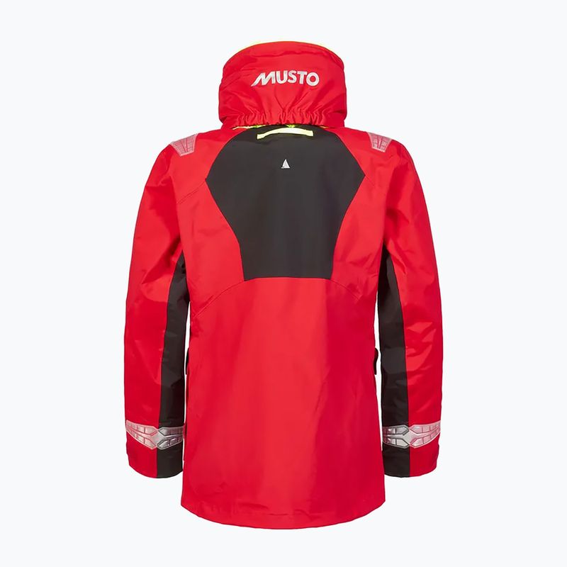 Musto BR2 Offshore 2.0 giacca da vela donna rosso vero 2