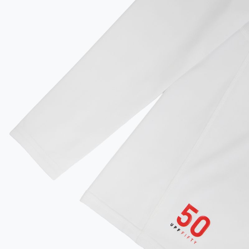 Maglia a maniche lunghe da nuoto uomo Musto Championship Rash Guard white 4