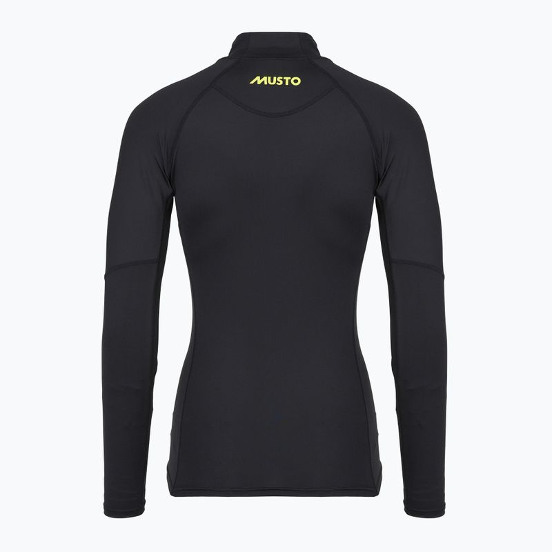 Maglia a maniche lunghe da nuoto da donna Musto Championship Rash Guard black 2