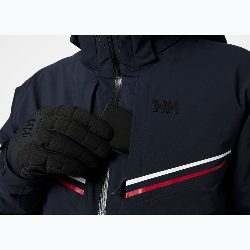 Giacca da sci da uomo Helly Hansen Alpha Infinity navy 4