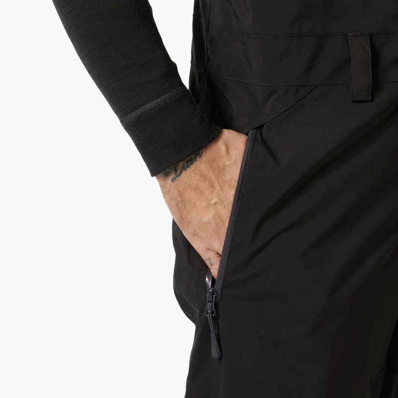 Pantaloni da sci da uomo Helly Hansen Legendary Insulated Bib nero 4