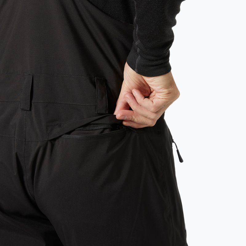 Pantaloni da sci da uomo Helly Hansen Legendary Insulated Bib nero 6