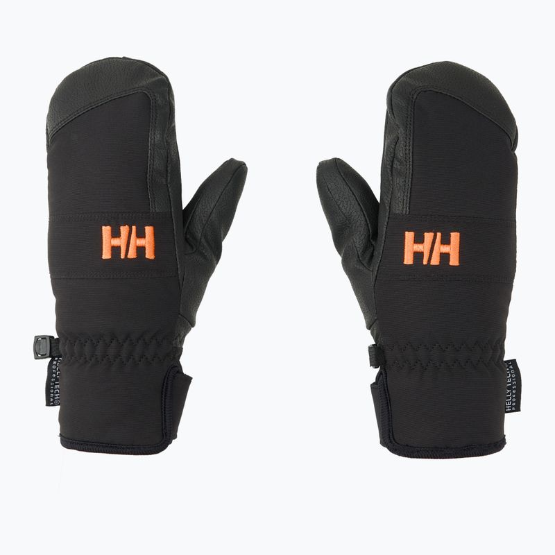 Guanti da sci per bambini Helly Hansen HH Jr Mitten 2.0 nero nuovo 3