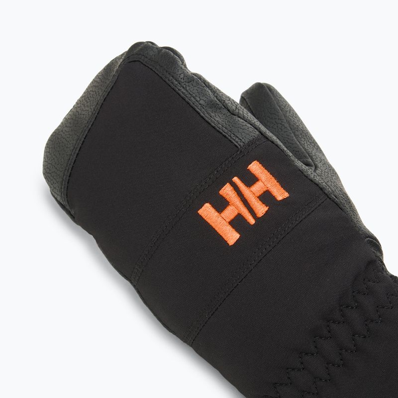 Guanti da sci per bambini Helly Hansen HH Jr Mitten 2.0 nero nuovo 4