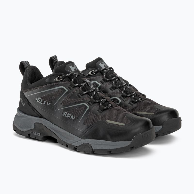 Scarponi da trekking da uomo Helly Hansen Cascade Low HT nero/carbonio 5