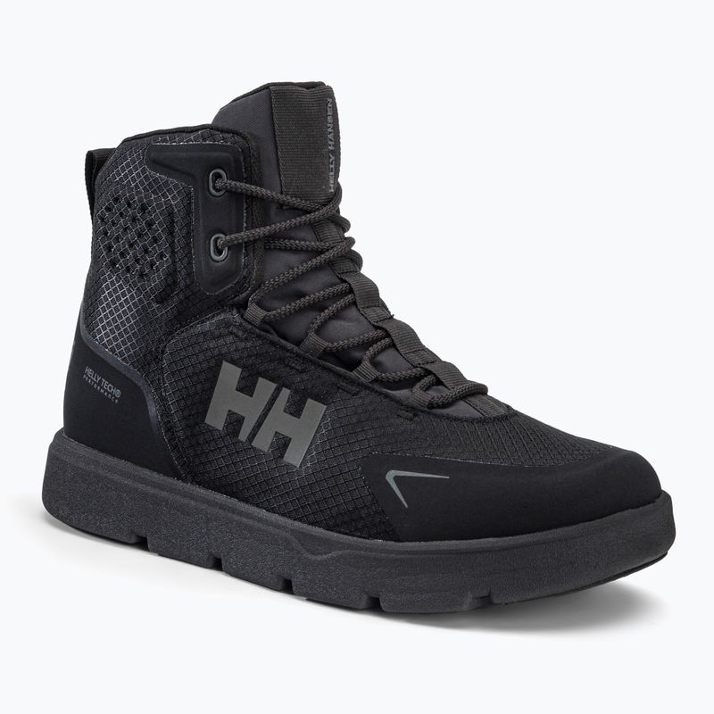 Scarponi da trekking da uomo Helly Hansen Canyon Ullr Boot HT nero/gunmetal/neon orange