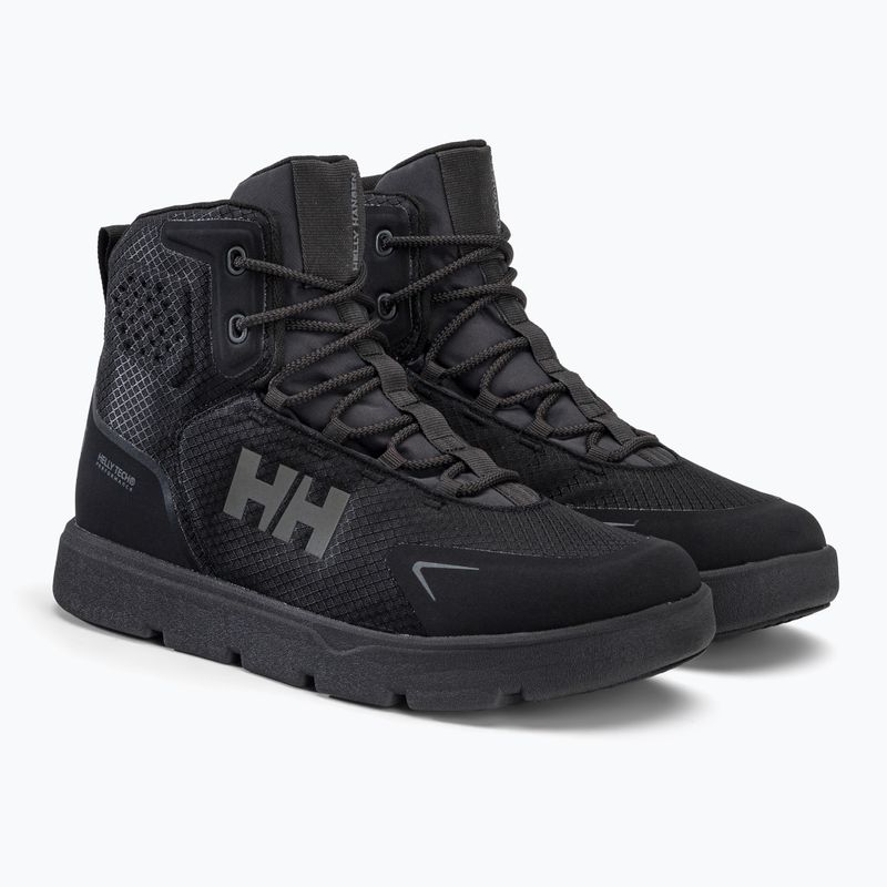 Scarponi da trekking da uomo Helly Hansen Canyon Ullr Boot HT nero/gunmetal/neon orange 5