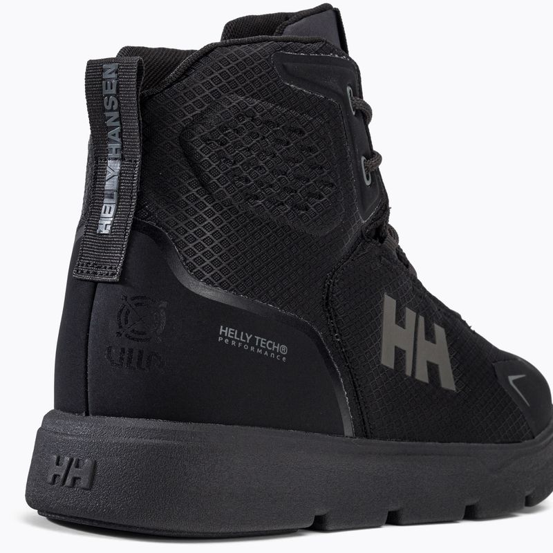 Scarponi da trekking da uomo Helly Hansen Canyon Ullr Boot HT nero/gunmetal/neon orange 8