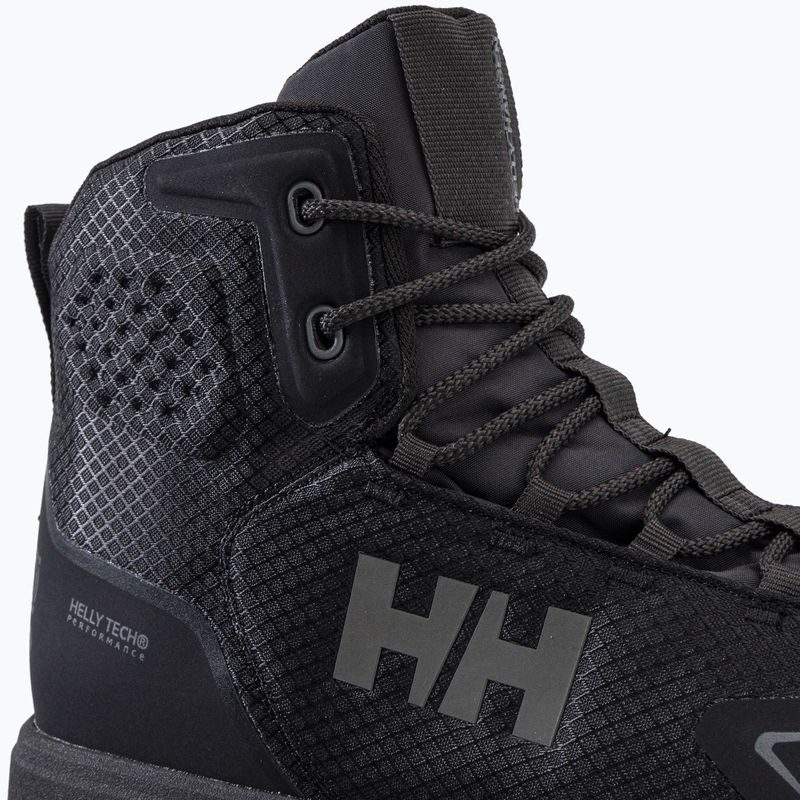Scarponi da trekking da uomo Helly Hansen Canyon Ullr Boot HT nero/gunmetal/neon orange 9