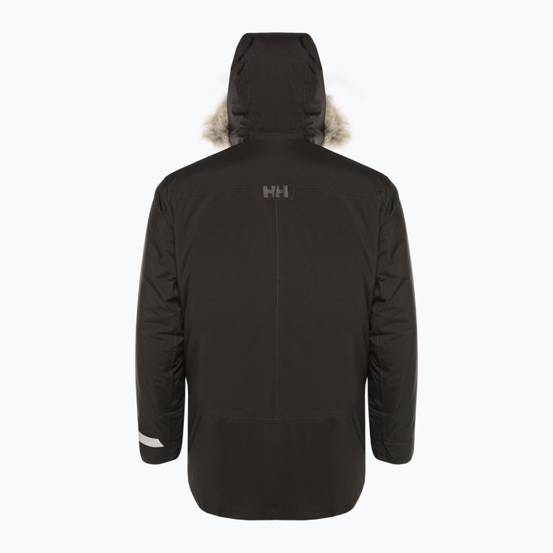 Giacca invernale da uomo Helly Hansen Reine Parka nero 2