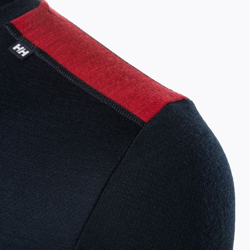 Maglia termica da uomo Helly Hansen Lifa Merino Midweight Crew navy/598 3