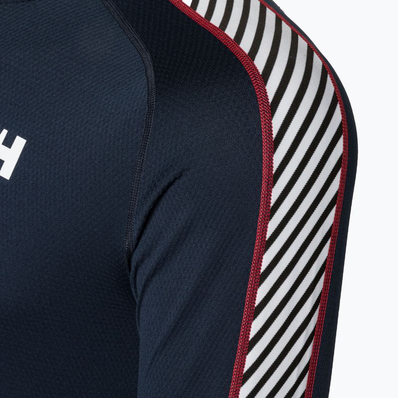 Helly Hansen Lifa Active Stripe Crew termico a maniche lunghe da uomo, navy 8