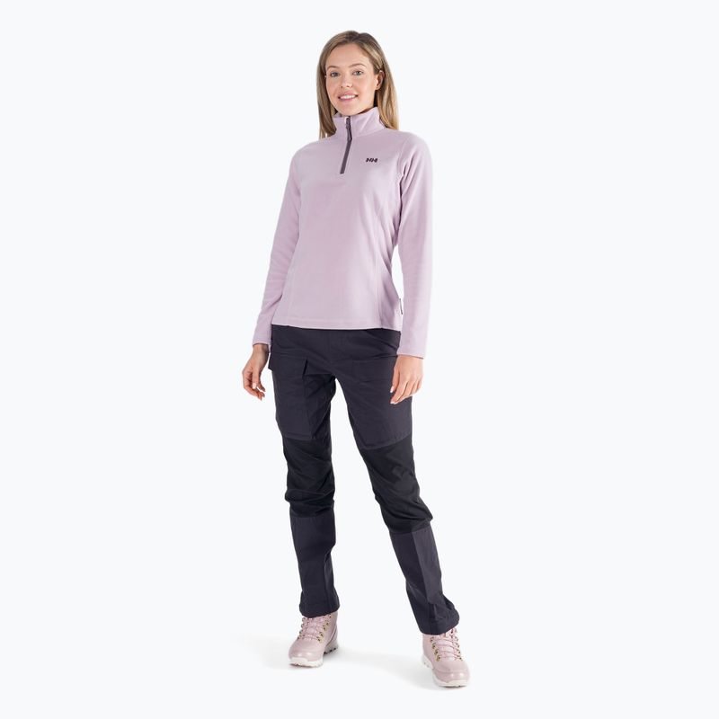 Helly Hansen felpa trekking donna Daybreaker 1/2 Zip dusty syrin 6