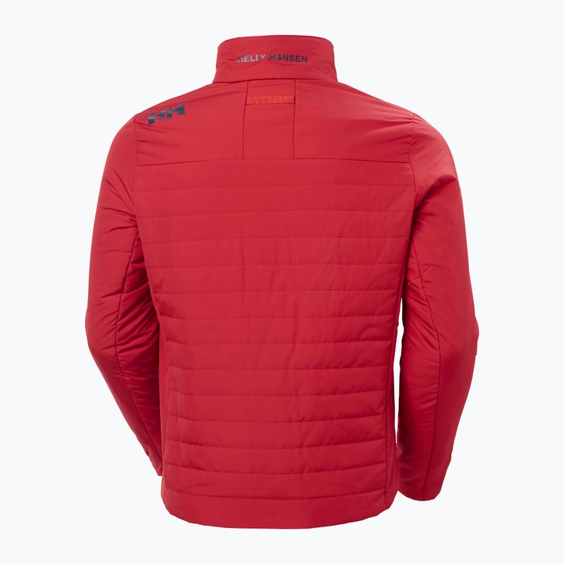 Giacca da vela da uomo Helly Hansen Crew Insulator 2.0 rosso 6