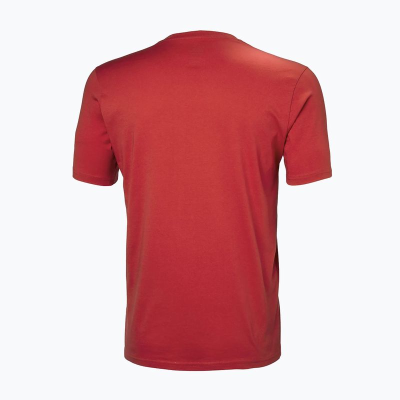 Maglietta Helly Hansen HH Logo uomo rosso 2