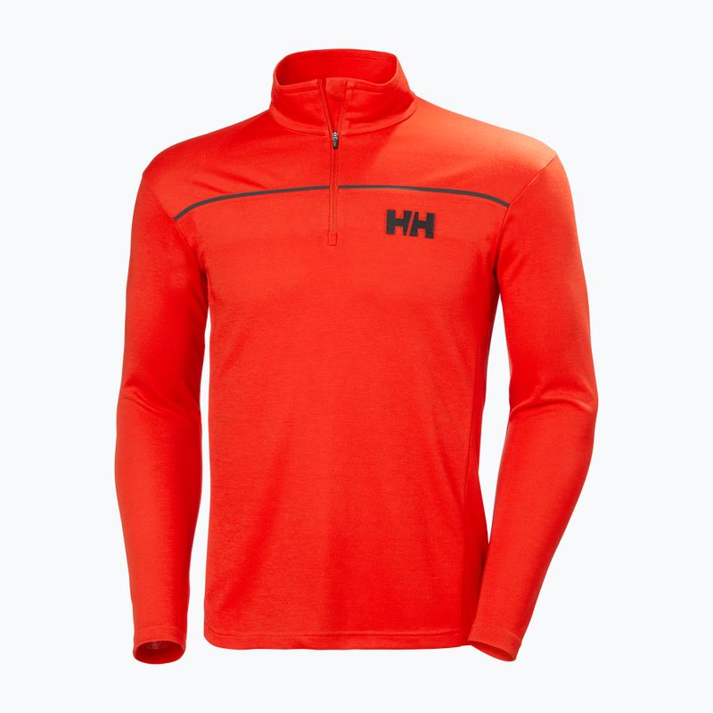 Felpa da uomo Helly Hansen Hp 1/2 Zip Pullover alert rosso 5