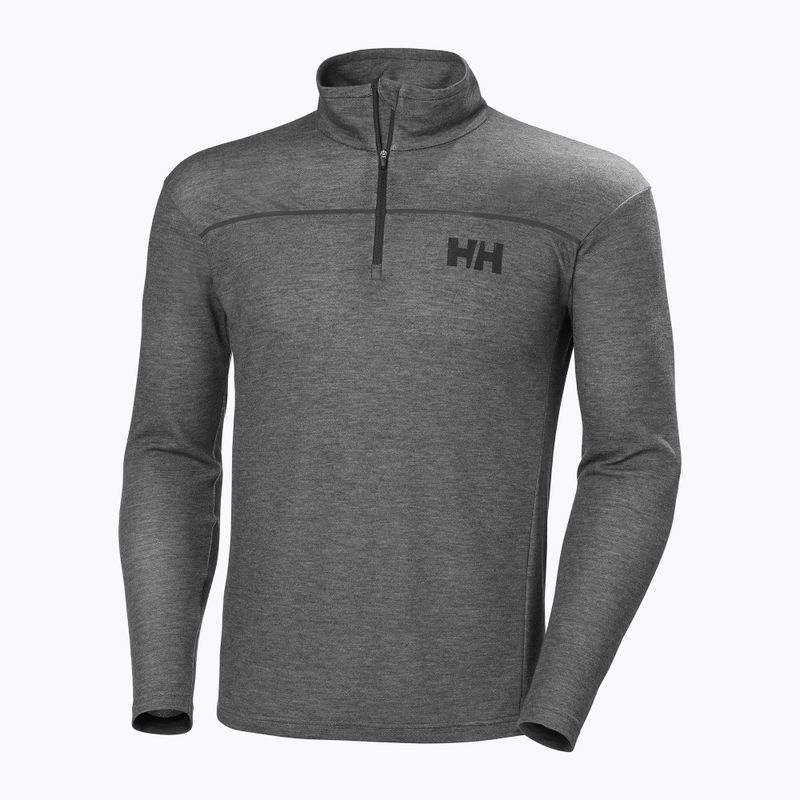 Felpa da uomo Helly Hansen Hp 1/2 Zip Pullover ebano melange 5